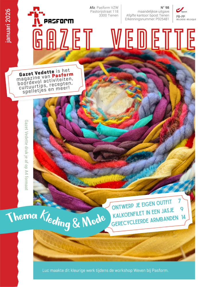 Gazet Vedette - Thema: Kleding en mode